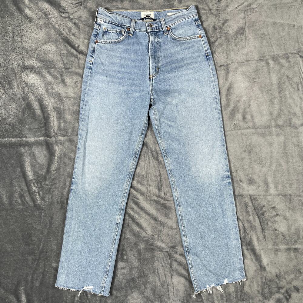 Citizens of Humanity Premium Vintage Daphne Crop Jeans Womens Size 25 Straight